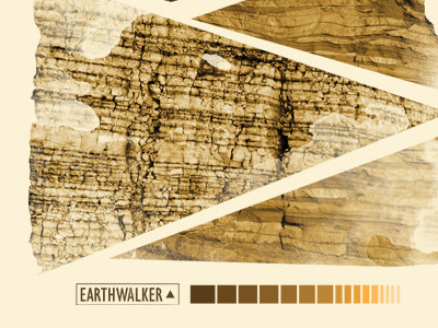 EarthWalker collage earthwalker t shirt design