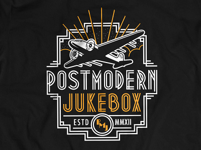 Postmodern Jukebox apparel graphic design merch music postmodern