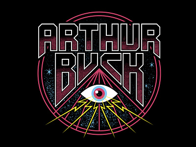 Arthur Buck Space doublestruck designs graphic design merch music
