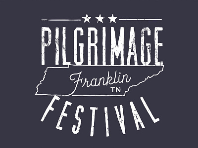 Pilgrimage Festival apparel festival franklin graphic design merch music tennessee