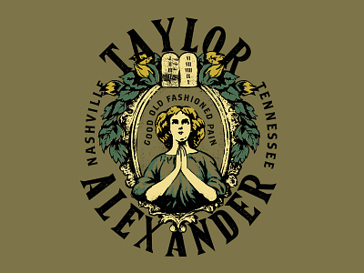 Taylor Alexander apparel doublestruck designs graphic design illustration merch music nashville shirt