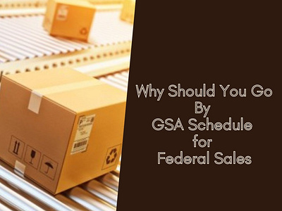 Why should you go by GSA schedule for federal sales