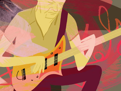 Musician ambience guitar jazz music musician