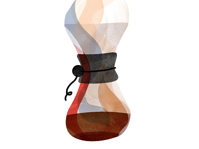 Good morning. beverage chemex coffee food illustration goodmorningmondaymusing steam wisp