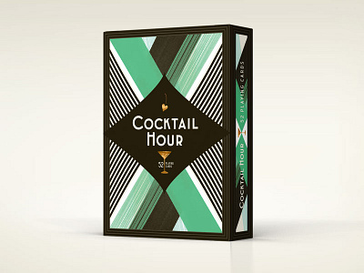 Cocktail Hour Playing Cards Tuck Box