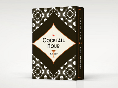 Cocktail Hour Playing Cards - Final Tuck Box