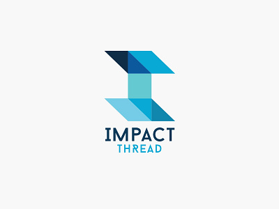 Impact Thread branding design logo
