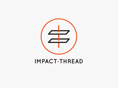 Impact Thread Alternate branding design logo
