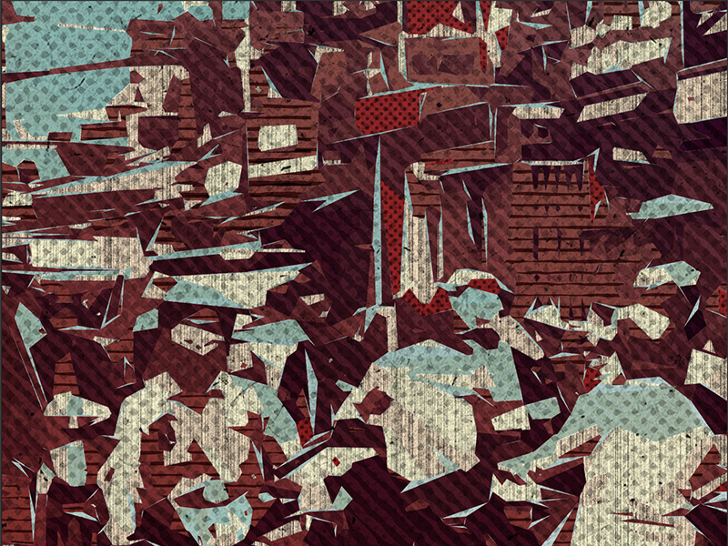 Ho Chi Minh vietnam travel illustration