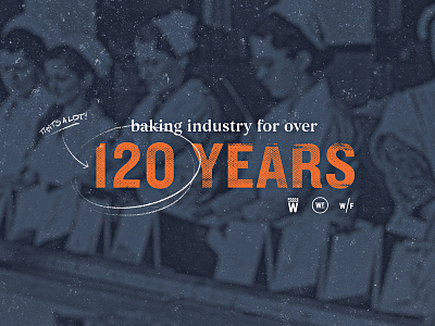 Weston Foods | Year 1908 - 03 bakery concept development grain half tone retro style frame texture typogaphy vintage