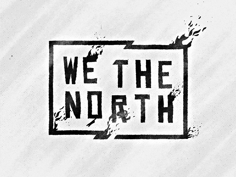 WE THE NORTH basketball cel animation fire frame by frame free project raptors toronto