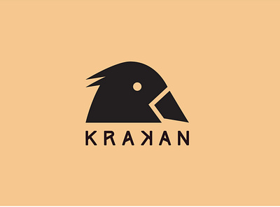 Logo for Krakan - an outdoor activities company. design logo