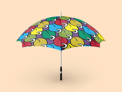 Pattern Design - Umbrella apparel pattern design umbrella