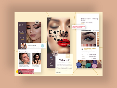 Cosmetic. adobe photoshop adobe xd art artist colors designer designs interaction ui ux