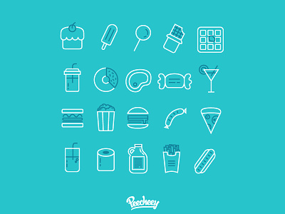 Simple Food Icons adobe food free icons vector