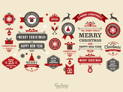 Christmas is getting closer and closer adobe christmas free stickers vector winter