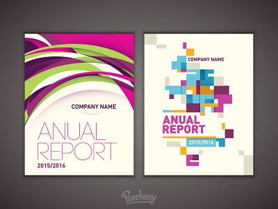 Annual report cover design cover design free freebie vector