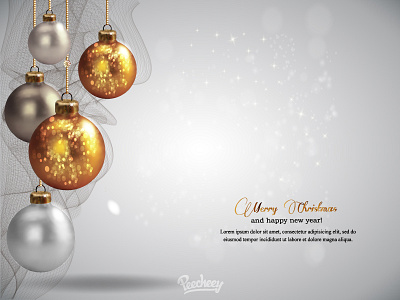 Elegant Christmas Background adobe christmas free greeting card holiday vector