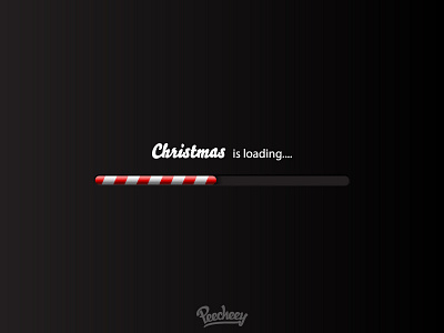 Christmas Loading Bar adobe christmas free holidays loading bar vector