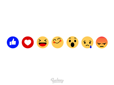 Facebook Emoticons emoji emoticons facebook free vector