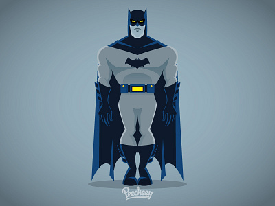 Batman adobe comic drawing free hero superhero vector