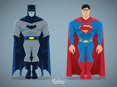 Batman vs Superman adobe batman comic free hero superhero superman vector