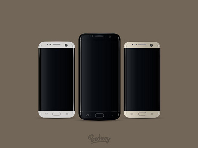 Samsung S7 realistic mockup design adobe free mockup samsung samsung s7 ui ux vector