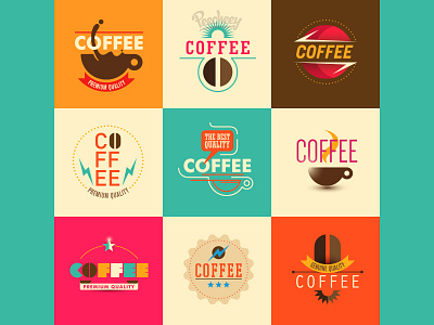 Coffee icons