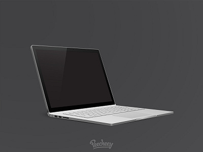 Microsoft Surface Book mockup