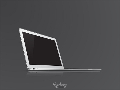 MacBook Air mockup adobe air apple free vector illustrator macbook mockup vector