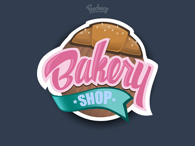 Bakery shop sticker