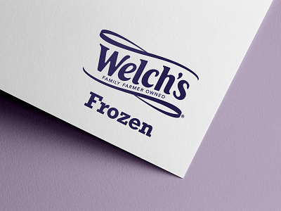 Welch's Frozen Branding + Product Design brand design branding illustration packaging design