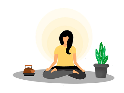 Top 5 meditation apps in 2020 article blog branding design education illustration logo meditation minimalistic mobile modern productivity vector