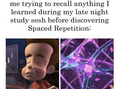 Spaced Repetition Meme