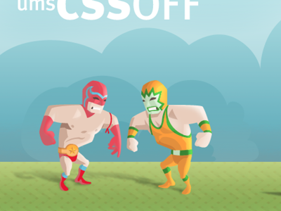 CSSoff more stuffs cssoff illustration luchador