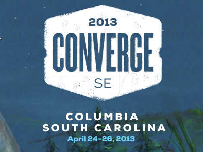 ConvergeSE 2013 Logo Treatment conference convergese logo