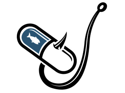 Fish Pharmacy Logo Concept illustrator logo vector
