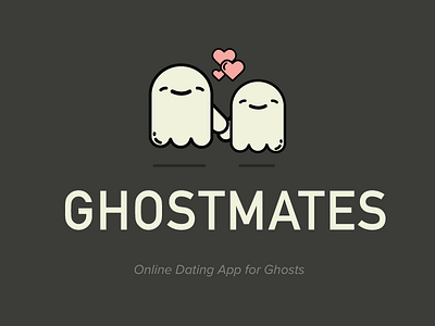 Ghostmates branding ghosts mates