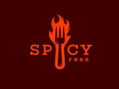 spicy food logo vector 21348612