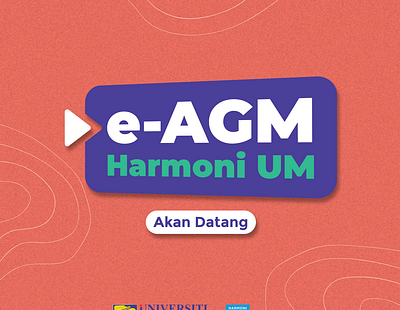e-AGM branding design flat illustration minimal