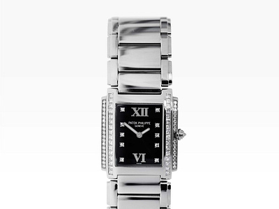 Twenty-4 Ref.4910-20G White Gold Diamond Bezel