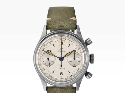 CK-2077 Water-Resistant Chronograph Double-Signed Turler