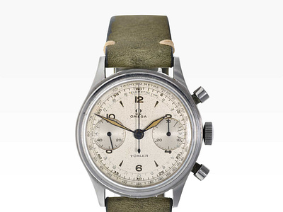 CK-2077 Water-Resistant Chronograph Double-Signed Turler