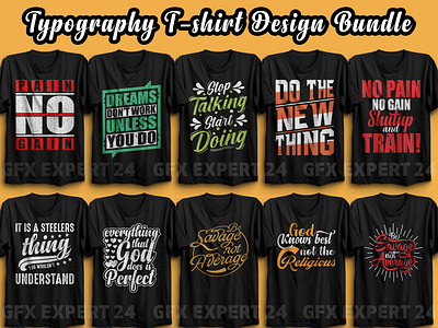 Typography T shirt design Bundle branding free t shirt designs graphic design illustration illustrator logo photoshop t shirt design 2021 t shirt design bundle typography