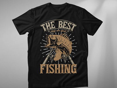 Fishing t shirt design