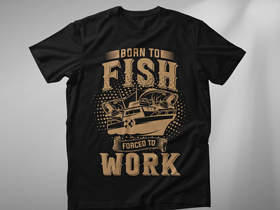 Fishing t shirt design