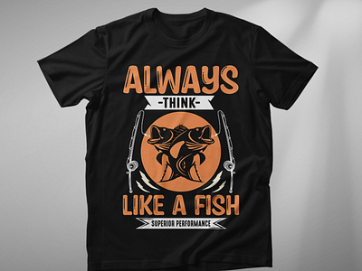 Fishing t shirt design