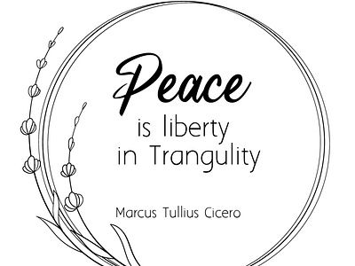Peace is liberty artwithwords quotes typ typography typography art typography poster