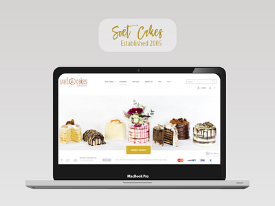 Soet Cakes Website Design