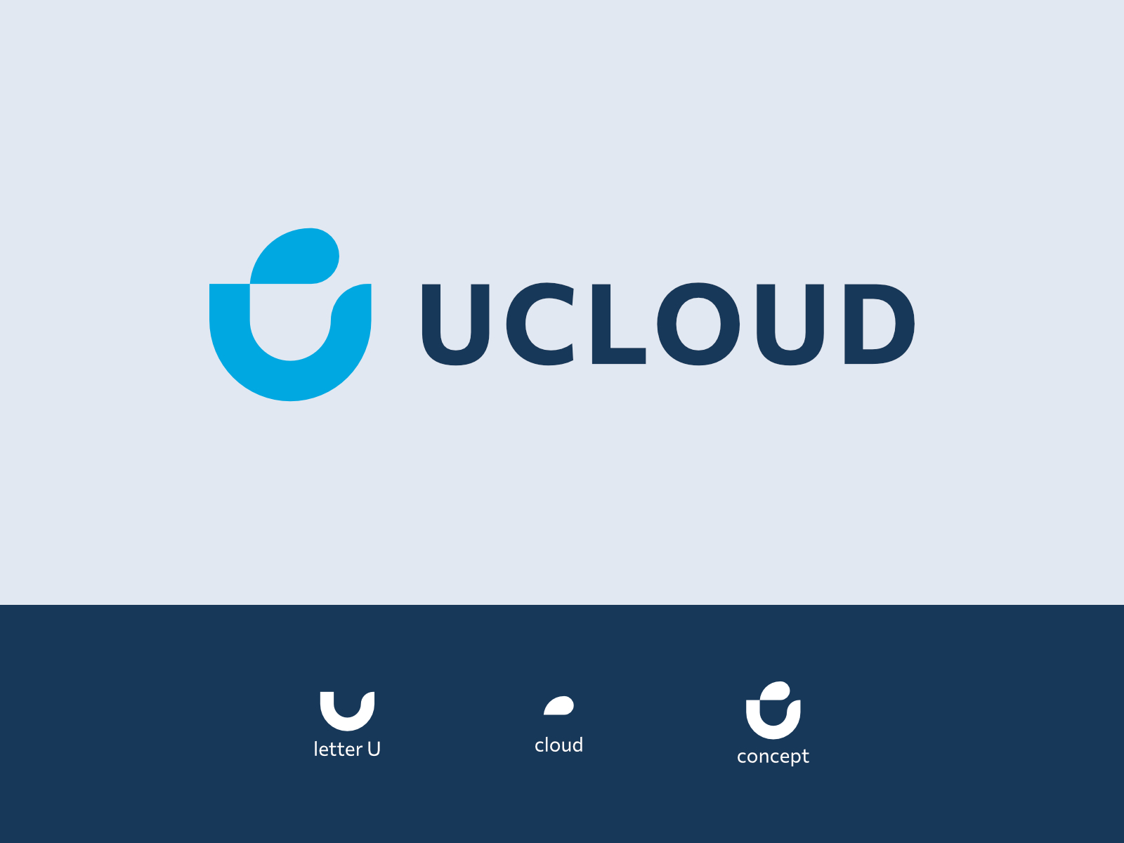 U Cloud Logo by Md Fakrul Islam on Dribbble